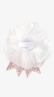 Бант вышиванка 276061 10 см Красный  Фото №0