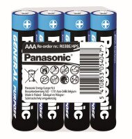Батарейка PANASONIC AAA R03 General Purpose (5410853060420)