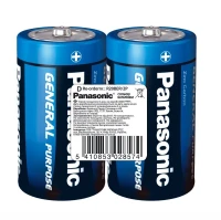 Купити Батарейка PANASONIC R 20 1х2шт (5410853028574) Артикул: 5410853028574 Фото мініатюра № 1