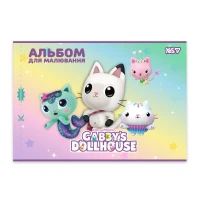 Купити Зошит для малювання Gabby Dollhouse YES 130618 12 аркушів Різнокольоровий Артикул: 4823133105727 Фото мініатюра № 2