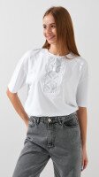 Вишиванка футболка жіноча Melanika G-99 S/M Білий