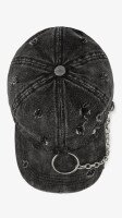 Купить Бейсболка женская 39018-2 One Size Черный Артикул: 2000999431241 Миниатюра фотографии № 3