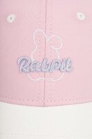 Бейсболка с принтом для девочки 38302-4 54 Бело-розовый  Фото №1