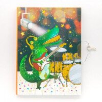 Блокнот дитячий на замочку Кроко Malevaro 362025-U (6931164702124)(SC)