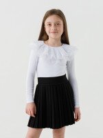 Блуза для девочки Perix 5013 140 см Белый (2000990479839D)(SC)