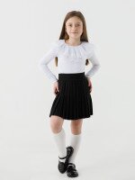 Блуза для девочки Perix 5013 140 см Белый (2000990479839D)(SC)  Фото №2
