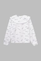 Блуза с узором для девочки MyChance 2437 152 см Белый (2000990619143D)(SC)  Фото №7