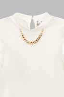 Блуза трикотажная для девочки Vio Faloni 3324 152 см Молочный (2000990495266S)(SC)  Фото №6