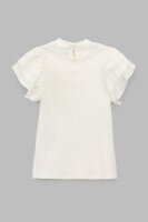 Блуза трикотажная для девочки Vio Faloni 3324 152 см Молочный (2000990495266S)(SC)  Фото №7
