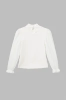 Блуза трикотажная для девочки Vio Faloni 3341 134 см Молочный (2000990495419D)(SC)  Фото №7