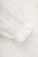 Блуза трикотажна для дівчинки Vio Faloni 3341 140 см Молочний (2000990495426D)(SC)  Фото №5