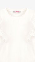 Купити Блуза трикотажна для дівчинки Aura Style 860 122 см Молочний Артикул: 2000999197642 Фото мініатюра № 7