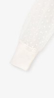 Блуза трикотажная для девочки Aura Style 865 116 см Молочный  Фото №1