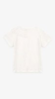 Блуза трикотажная для девочки Aura Style 867 116 см Молочный  Фото №1