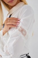 Блуза трикотажная для девочки Vio Faloni 3328 152 см Белый (2000990495549D)  Фото №1