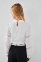 Блуза трикотажная для девочки Vio Faloni 3328 152 см Белый (2000990495549D)  Фото №2