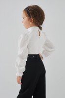 Блуза трикотажна для дівчинки Vio Faloni 3341 140 см Молочний (2000990495426D)(SC)  Фото №1