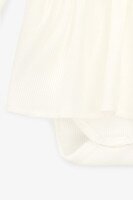 Боди-лодочка с юбочкой для девочки Baby Life B-935 80 см Молочный  Фото №1