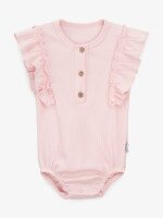 Купити Бодi для дівчинки Mini Papi 72060 62 см Рожевий Артикул: 2000999630248 Фото мініатюра № 3