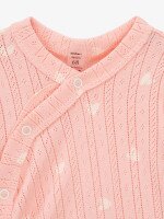 Купить Боди для малышей "Pink hearts" 904375 56 см Розовый Артикул: 4821184412047 Миниатюра фотографии № 2