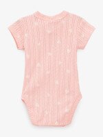 Купить Боди для малышей "Pink hearts" 904375 56 см Розовый Артикул: 4821184412047 Миниатюра фотографии № 4