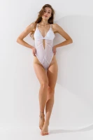 Боди кружево 1126 S/M Белый  Фото №0
