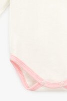 Боди на запах Baby Life 3-06 50 см Розовый  Фото №1