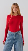 Купить Боди однотонный женский LAWA WBC02452 XS Красный Артикул: 2888000019202 Миниатюра фотографии № 1