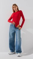 Купить Боди однотонный женский LAWA WBC02452 XS Красный Артикул: 2888000019202 Миниатюра фотографии № 2