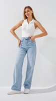 Боди однотонный женский Poncik 25106 S Молочный  Фото №0