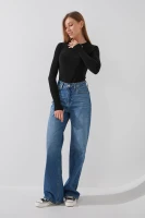 Боди однотонный женский LAWA WBC02452 XL Черный  Фото №1