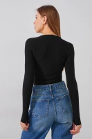 Боди однотонный женский LAWA WBC02452 XL Черный  Фото №3