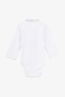 Бодi-вишиванка для малюків Baby Life Вишивка сірий 74 см Білий  Фото №3