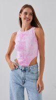 Боди с узором женский LAWA WTC02443 XS Розовый