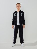Купити Бомбер для хлопчика LAWA P-BB02337 146 см Темно-синій Артикул: 2000999586248 Фото мініатюра № 2