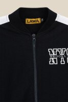 Бомбер з принтом для хлопчика LAWA P-BB02313 122 см Темно-синій  Фото №0