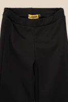 Штани кльош однотонні для дівчинки LAWA GBC02317 140 см Чорний  Фото №8