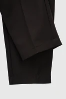 Брюки однотонные прямые женские 27-067 52 Черный (2000990728043D)  Фото №6