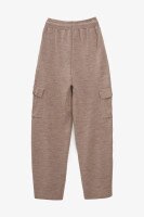 Брюки однотонные женские Park karon 10942 S/M Бежевый  Фото №8