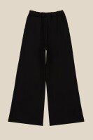 Купить Брюки палаццо однотонные женские LAWA WBC02364 XS Черный Артикул: 2000990373816 Миниатюра фотографии № 9