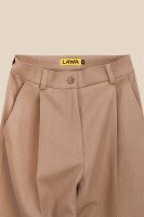 Штани палаццо однотонні жіночі LAWA WTC02309 L Мокко  Фото №6