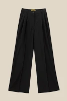 Брюки палаццо с узором женские LAWA WTC02336 XL Черный  Фото №3