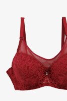 Бюстгальтер Donafen 5197 90D Бордовый  Фото №0