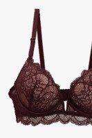 Бюcтгальтер Onita de Mas 8661 75B Бордовий  Фото №6