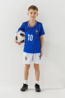 Футбольна форма для хлопчика BLD ФРАНЦИЯ MBAPPE 122 см Синій
