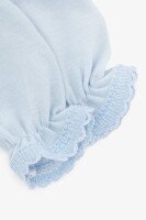 Царапки для малюків Mini Papi 201 One Size 2 шт Блакитно-білий (2000990746375D)  Фото №4