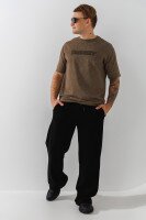 Спортивные штаны прямые мужские 2501 S Черный