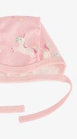 Чепчик на зав&#039;язках для малюків Baby Life 980 56 см Рожевий  Фото №0