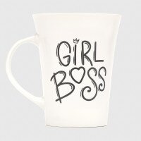 Чашка в подарунковій упаковці 1699 Чашка 360 мл Girl boss тю Різнокольоровий (2000990247278)  Фото №0