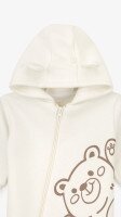 Человечек Медвежонок флисовый для девочки Baby Life 22-05 68 см Оливковый  Фото №0